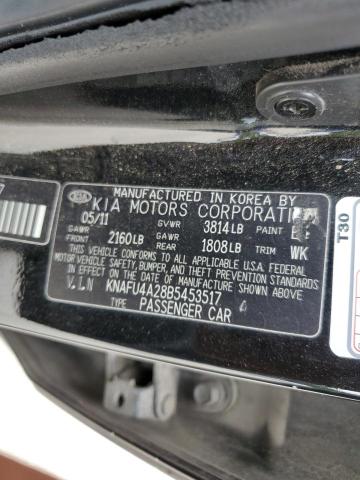 2011 Kia Forte Ex VIN: KNAFU4A28B5453517 Lot: 56949654