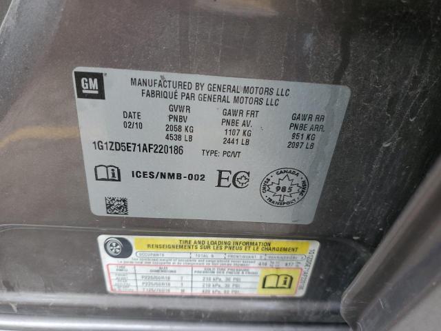 2010 Chevrolet Malibu 2Lt VIN: 1G1ZD5E71AF220186 Lot: 60674604