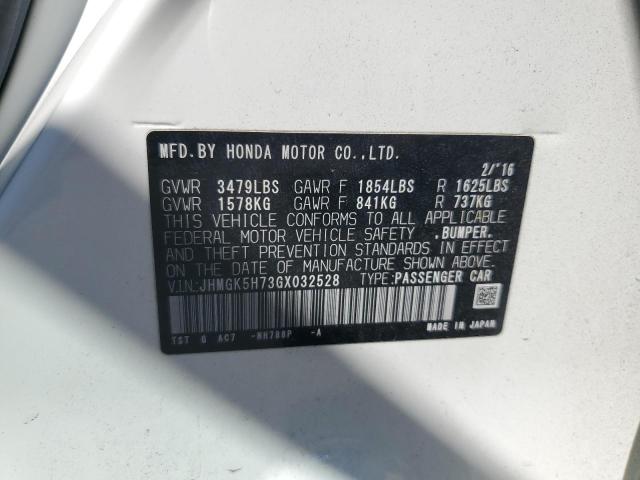 2016 Honda Fit Ex VIN: JHMGK5H77GX032502 Lot: 58614524