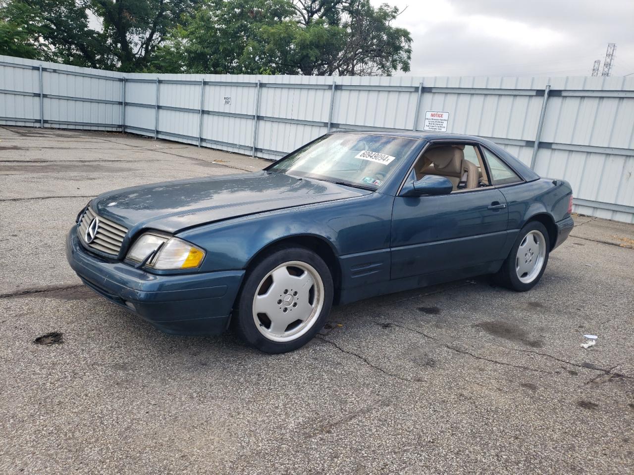 WDBFA68F1XF178976 1999 Mercedes-Benz Sl 500