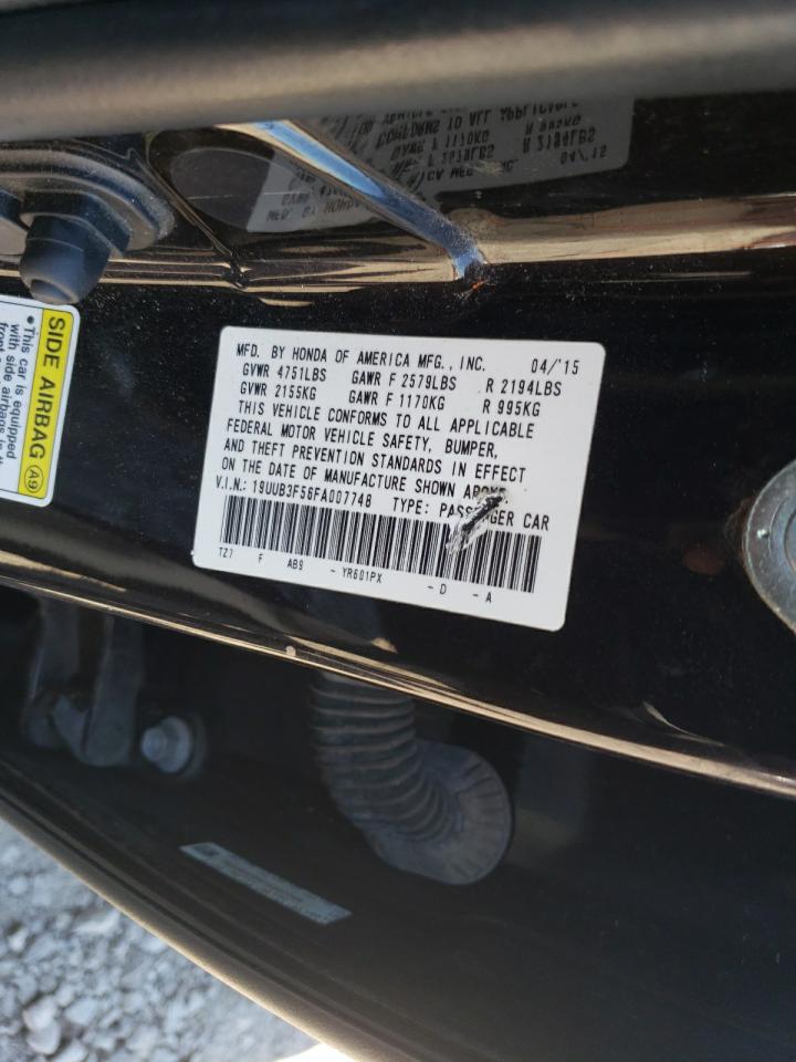19UUB3F56FA007748 2015 Acura Tlx Tech