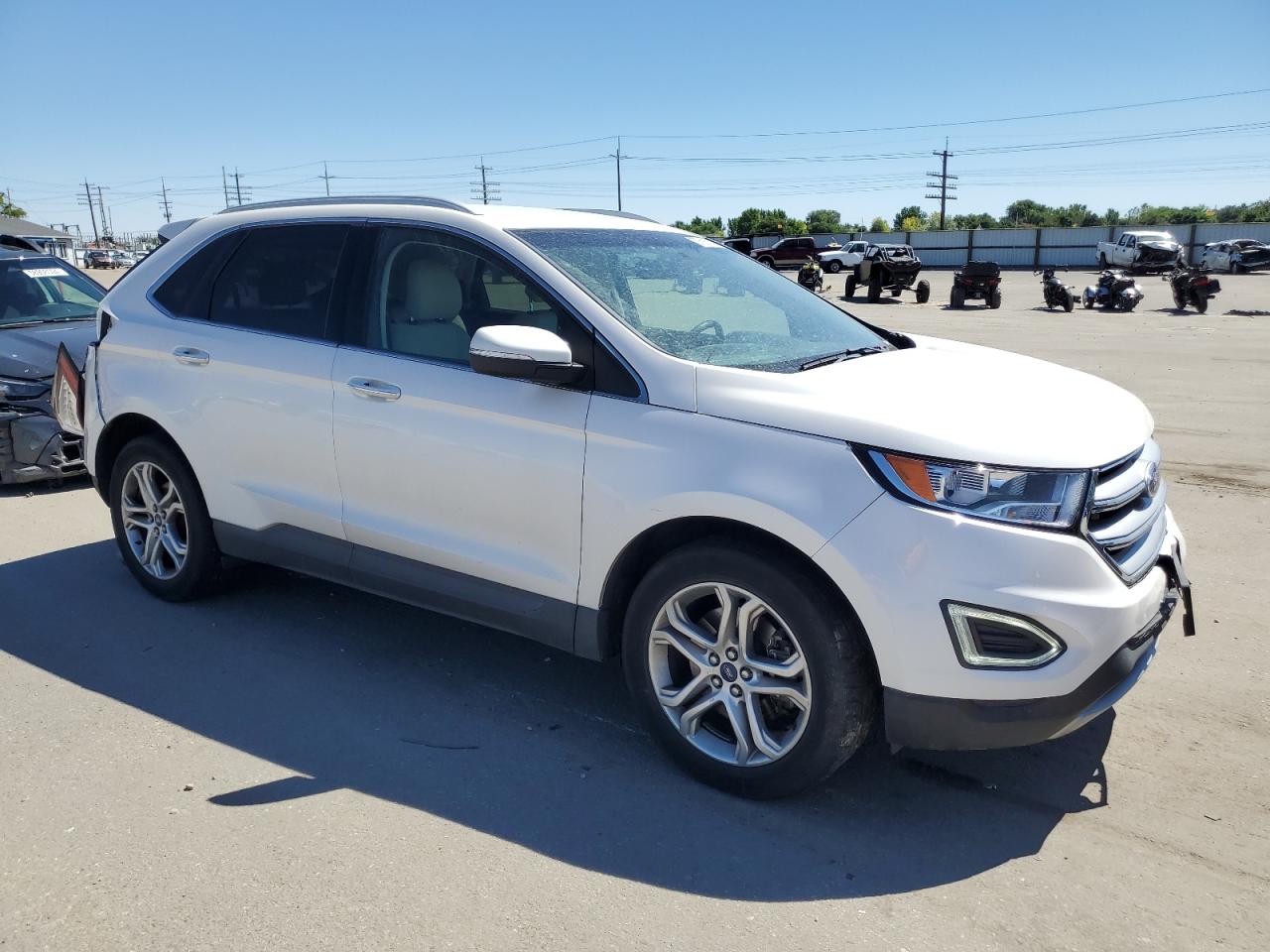 2015 Ford Edge Titanium vin: 2FMTK4K92FBB56781