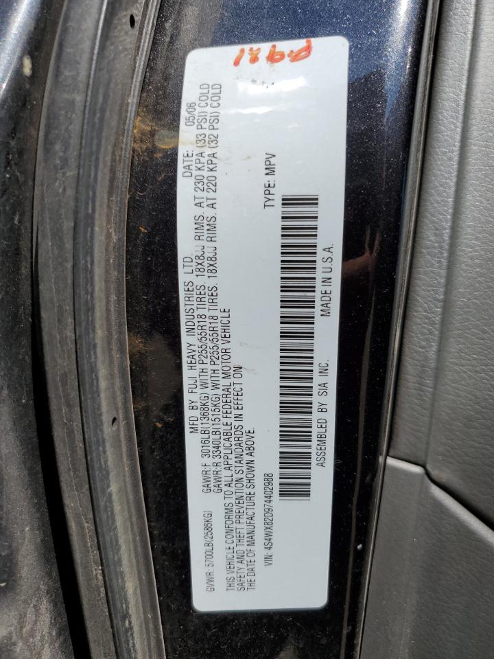 4S4WX82D974402988 2007 Subaru B9 Tribeca 3.0 H6