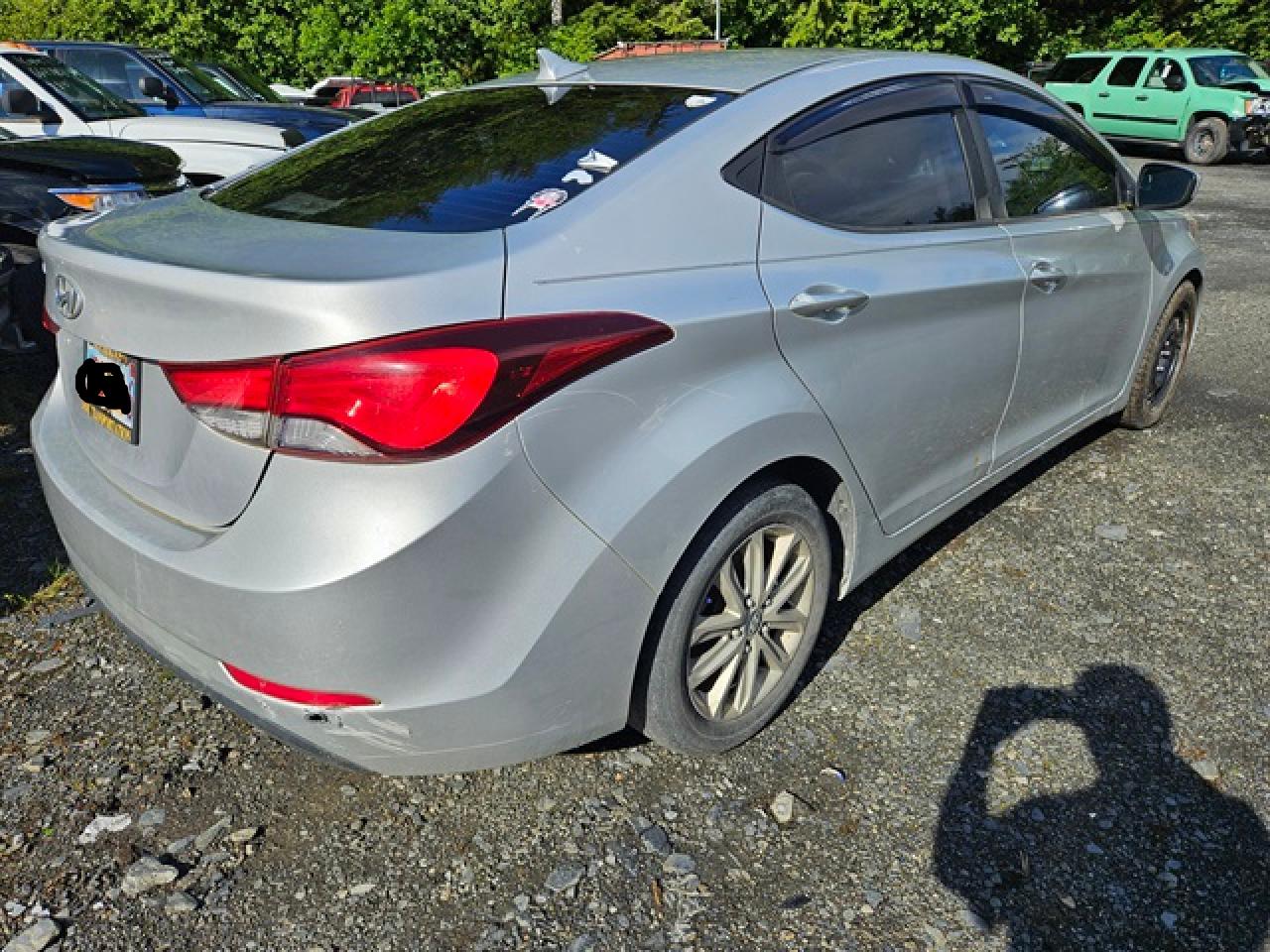 Lot #2806379764 2014 HYUNDAI ELANTRA SE