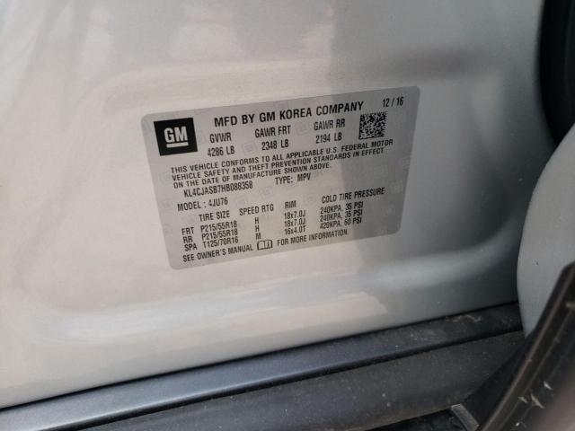 2017 Buick Encore Preferred VIN: KL4CJASB7HB088358 Lot: 57031604