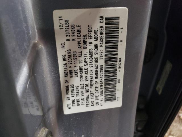 2015 ACURA TLX TECH - 19UUB2F54FA012960