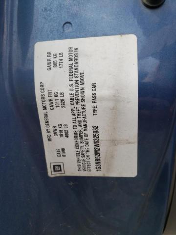 1998 Oldsmobile Cutlass VIN: 1G3NB52M2W6325932 Lot: 59336624