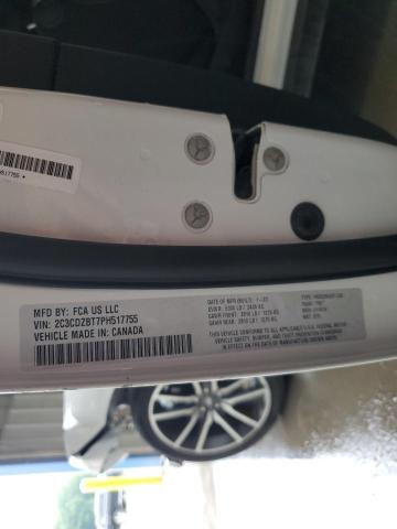 2023 Dodge Challenger R/T VIN: 2C3CDZBT7PH517755 Lot: 57725924