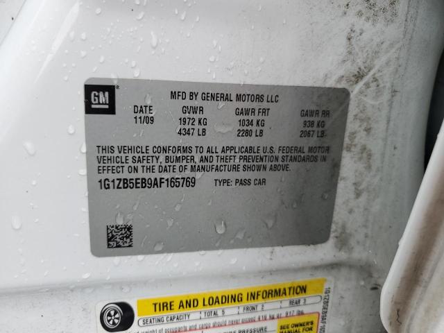 2010 Chevrolet Malibu Ls VIN: 1G1ZB5EB9AF165769 Lot: 57210984