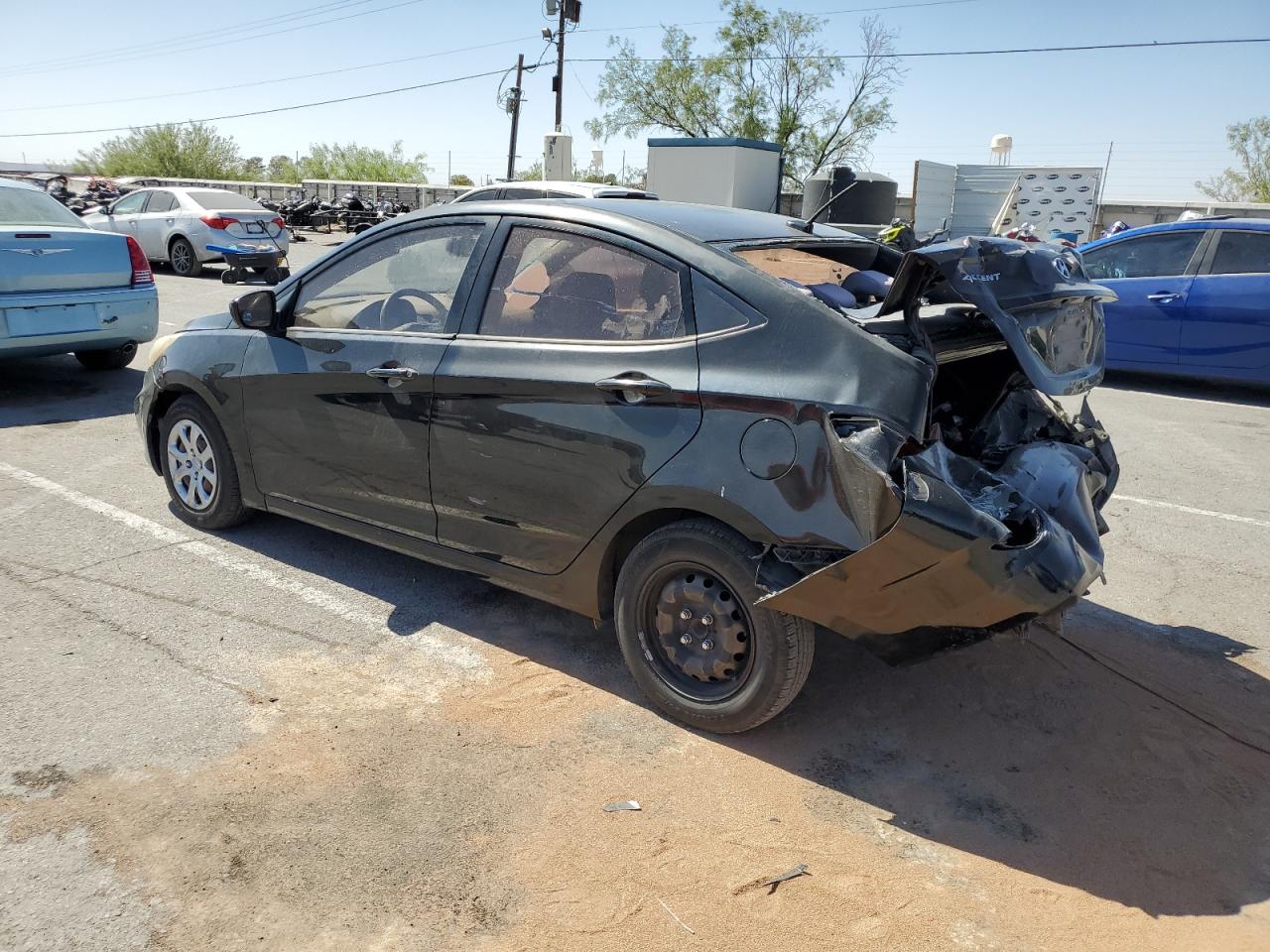 2012 Hyundai Accent Gls vin: KMHCT4AE3CU224345