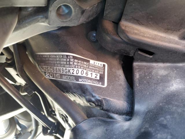 2016 HONDA GL1800 ABS JH2SC68N9GK200612