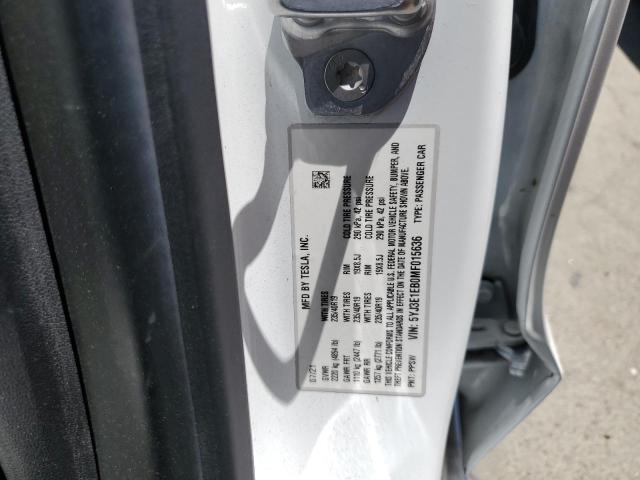 5YJ3E1EB0MF015636 2021 TESLA MODEL 3 - Image 12