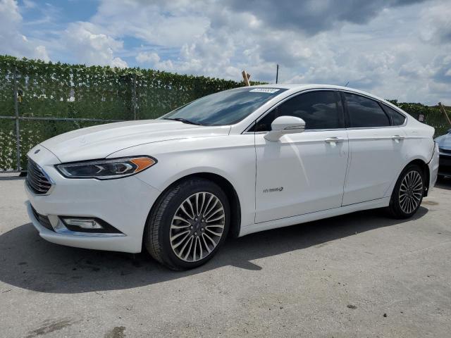 2017 Ford Fusion Titanium Hev VIN: 3FA6P0RU2HR301673 Lot: 57833324