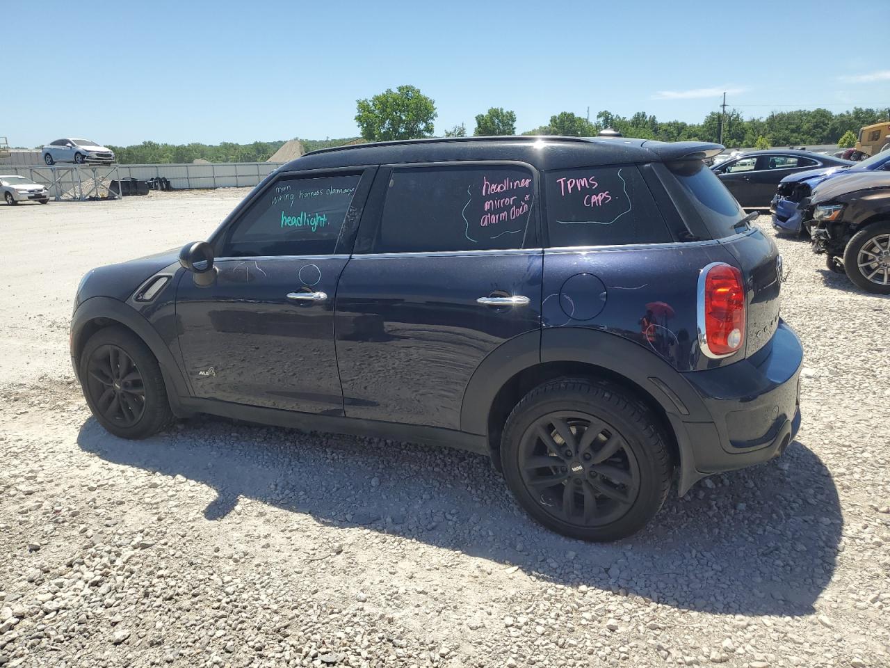 2014 Mini Cooper S Countryman vin: WMWZC5C51EWP35445