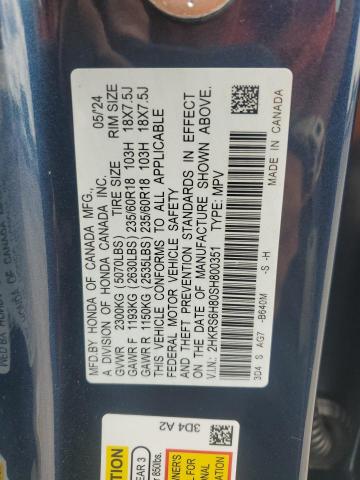 2025 HONDA CR-V SPORT - 2HKRS6H80SH800351