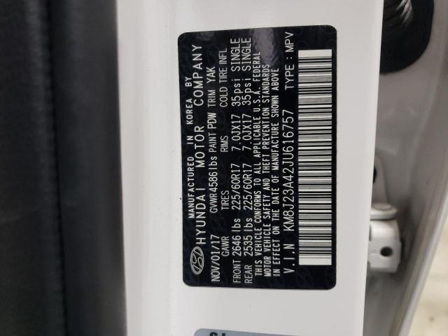 2018 Hyundai Tucson Se VIN: KM8J23A42JU616757 Lot: 58426444