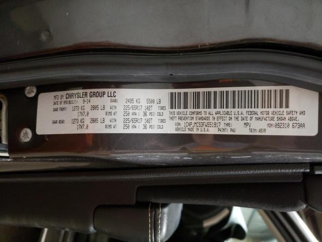 2015 JEEP CHEROKEE L - 1C4PJMCS3FW551917