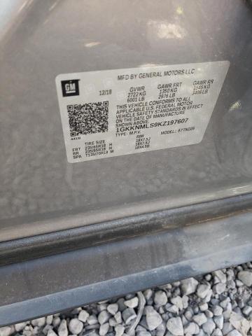 2019 GMC Acadia Slt-1 VIN: 1GKKNMLS9KZ197607 Lot: 57690024