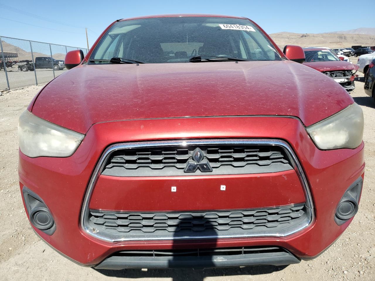 2013 Mitsubishi Outlander Sport Es vin: 4A4AP3AU0DE016722