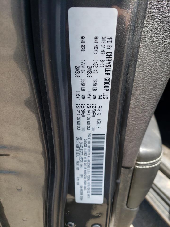 1C4RDJEG7CC125975 2012 Dodge Durango Citadel