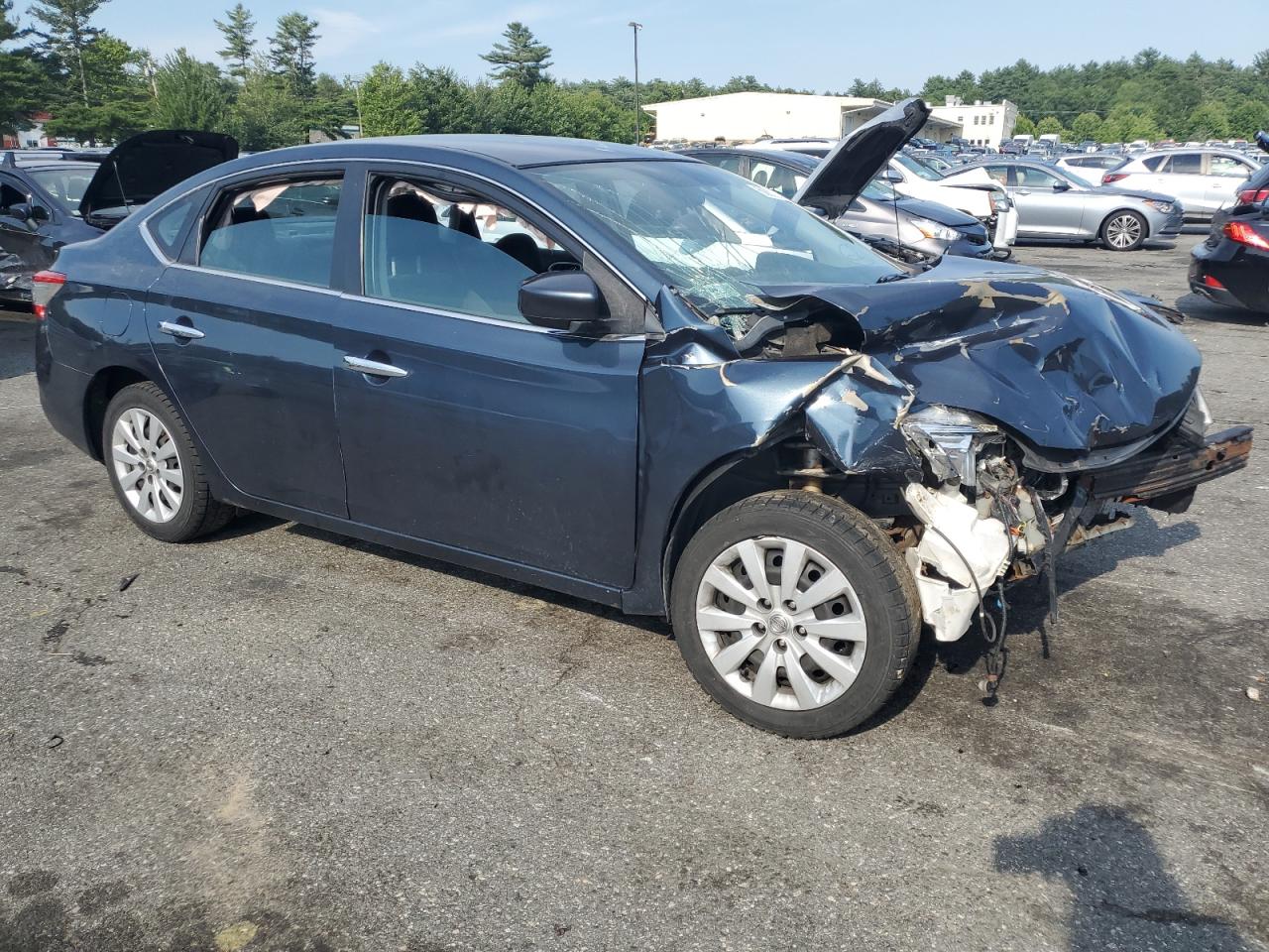 2013 Nissan Sentra S vin: 3N1AB7AP6DL652815