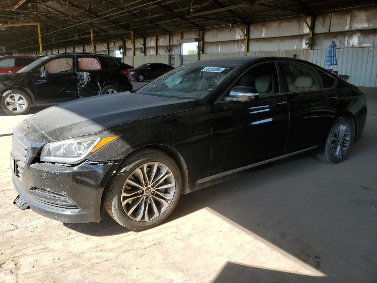 2015 Hyundai Genesis 3.8L vin: KMHGN4JE0FU097814