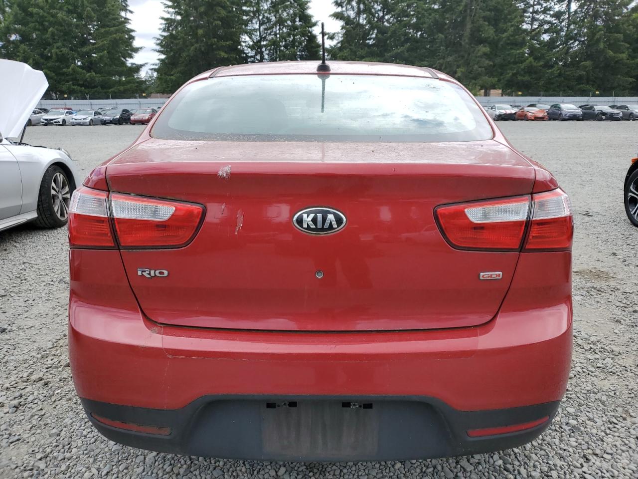 KNADM4A39E6364831 2014 Kia Rio Lx