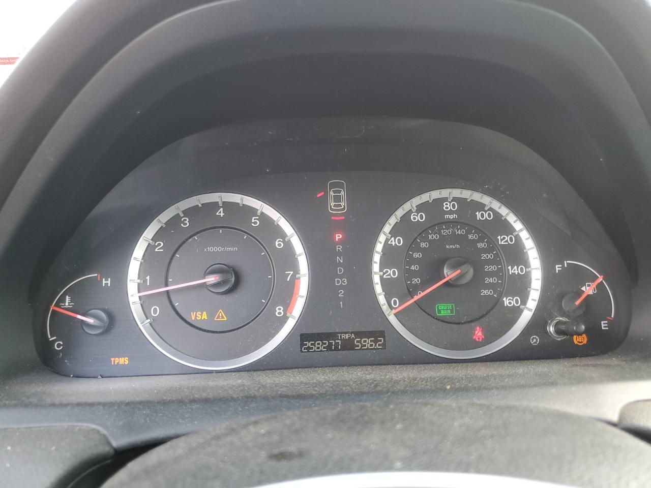 1HGCP26809A076361 2009 Honda Accord Exl