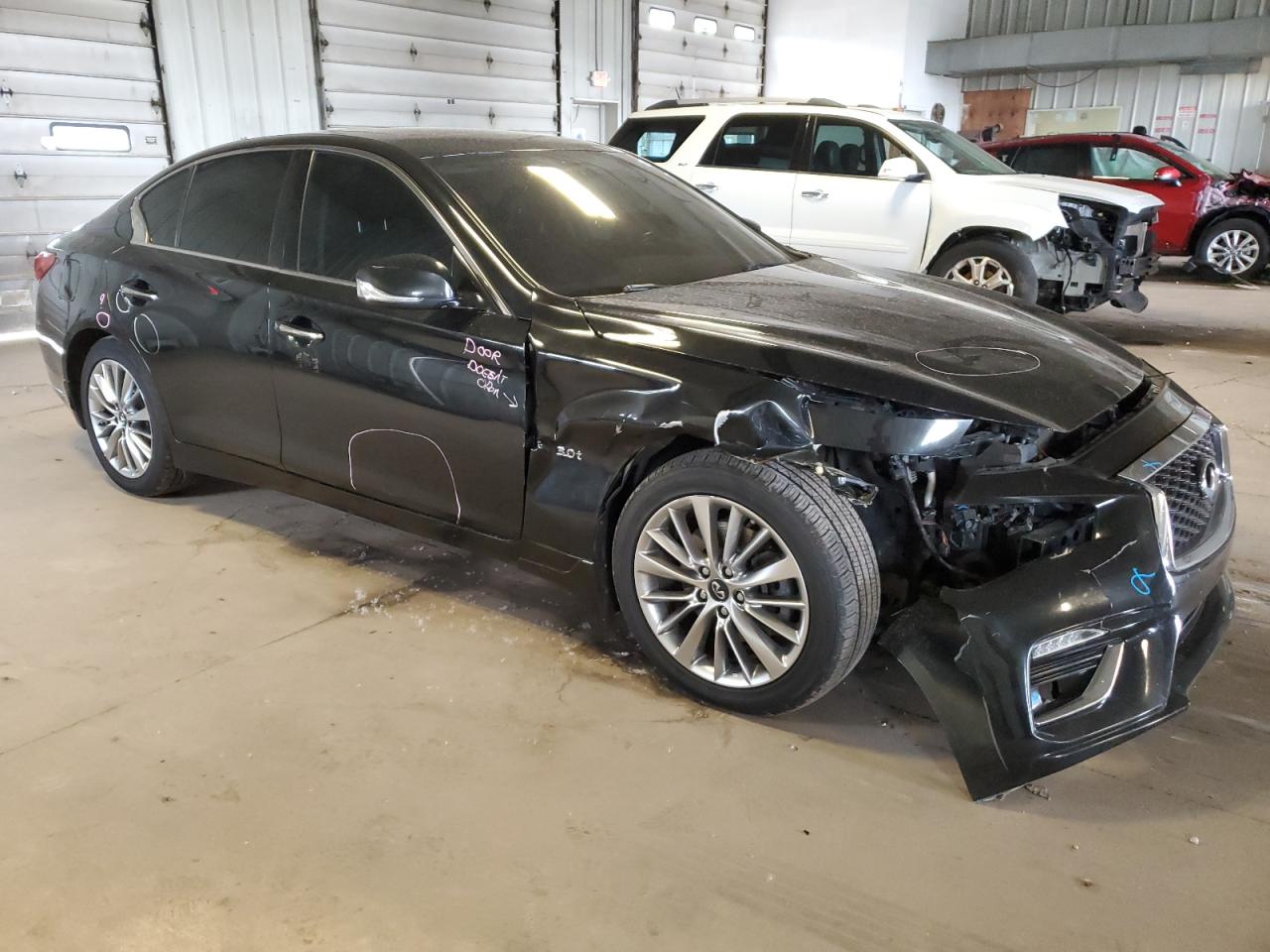 JN1EV7AR5JM441911 2018 Infiniti Q50 Luxe