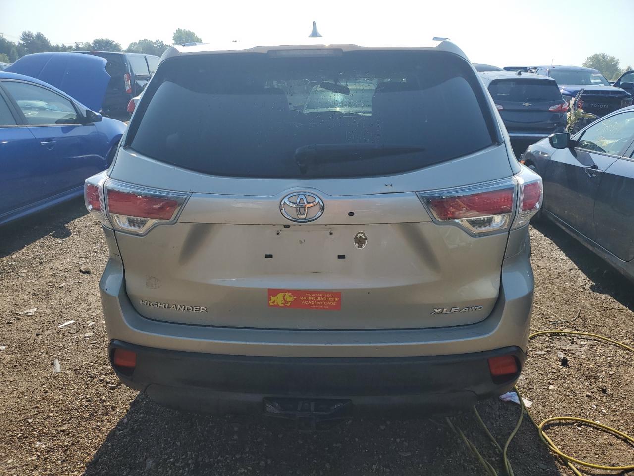 5TDJKRFH6FS075050 2015 Toyota Highlander Xle