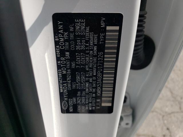 2023 Hyundai Kona Limited VIN: KM8K53AG8PU171326 Lot: 57154384