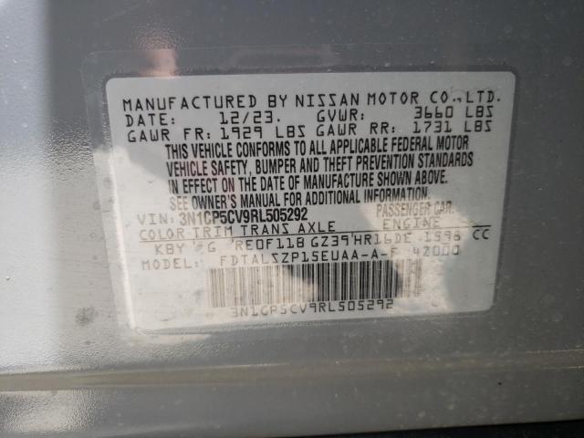 2024 NISSAN KICKS SV - 3N1CP5CV9RL505292