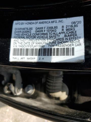 1HGCV1F37LA113983 Honda Accord SPO 12