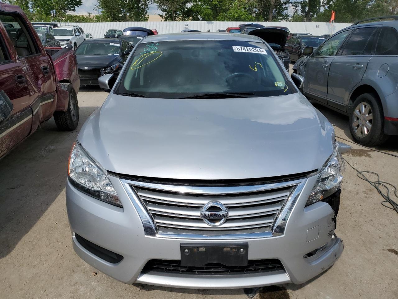 2015 Nissan Sentra S vin: 3N1AB7AP8FY302902