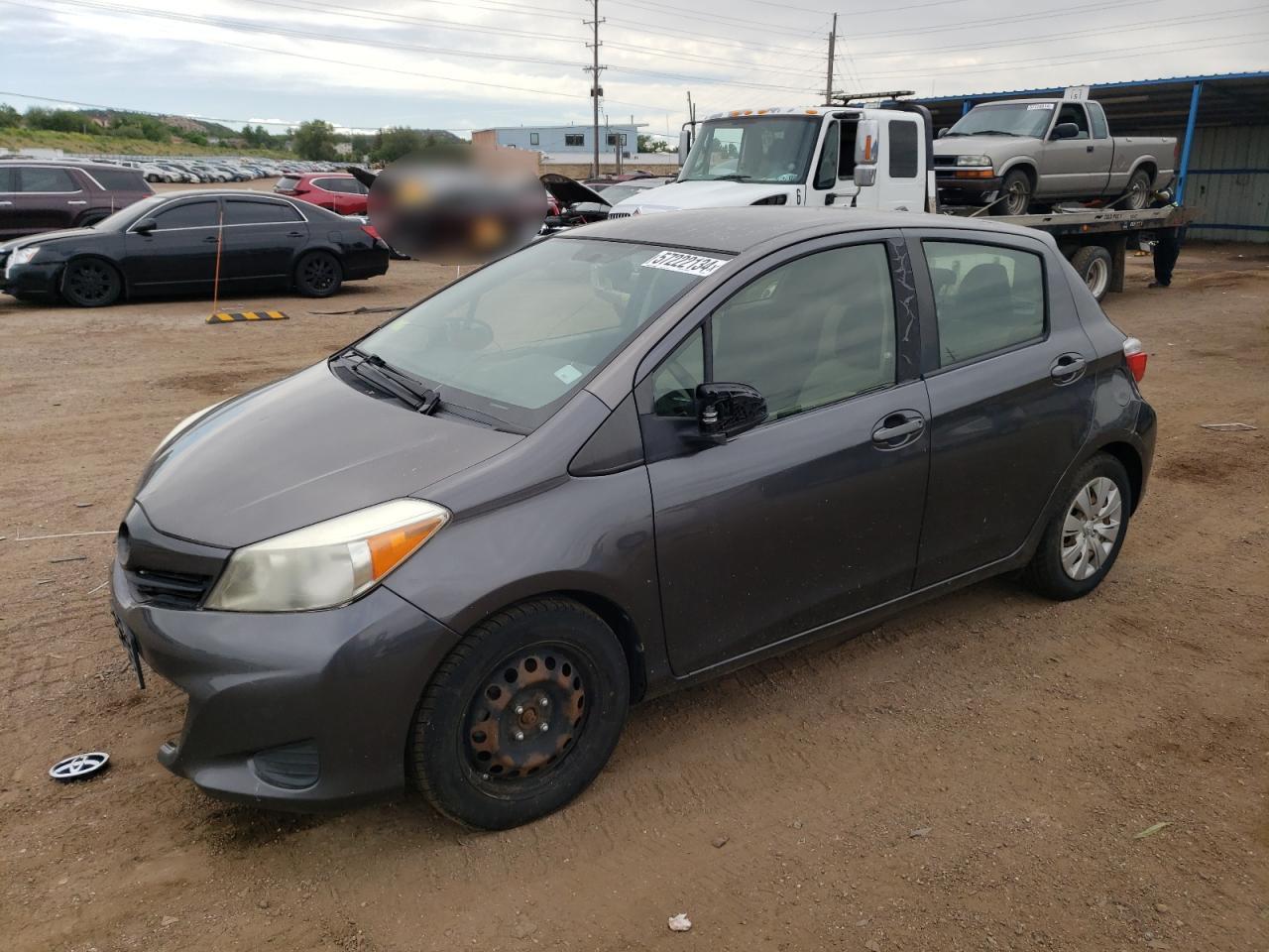 JTDKTUD32DD565814 2013 Toyota Yaris