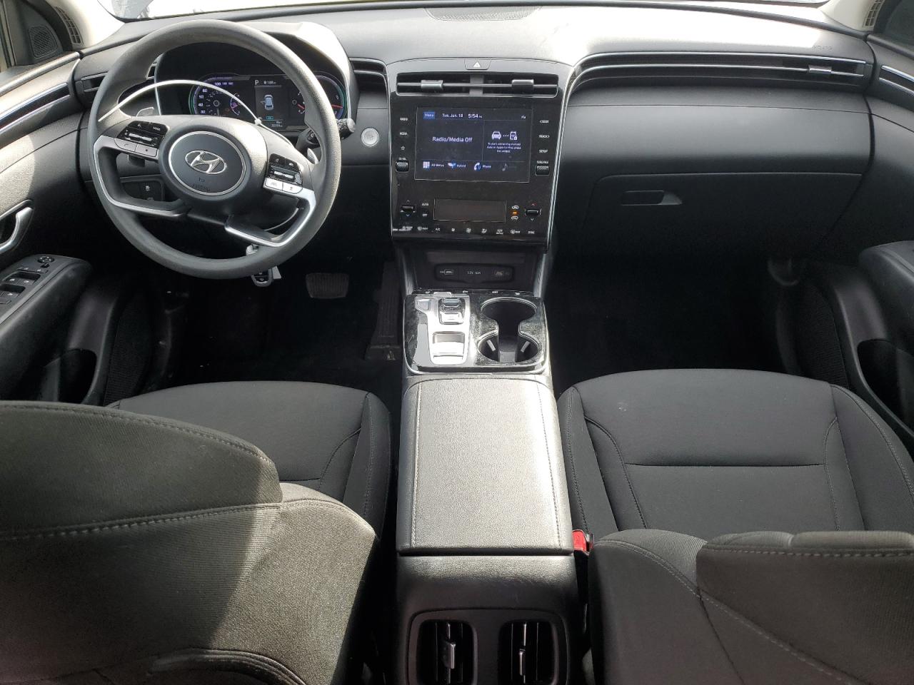 KM8JBCA18NU024341 2022 Hyundai Tucson Blue