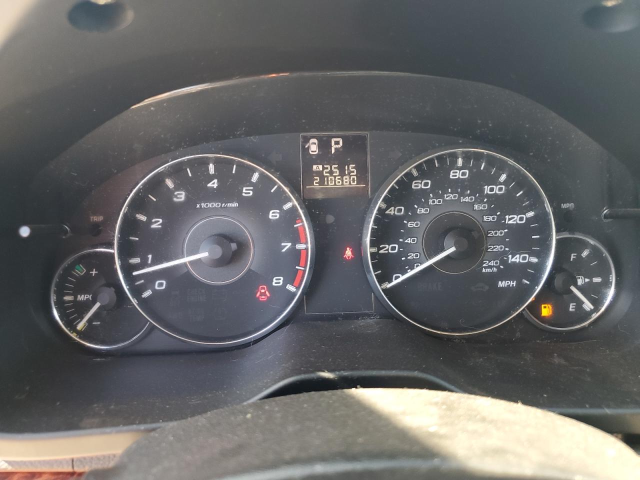 4S4BRBKC0B3392279 2011 Subaru Outback 2.5I Limited