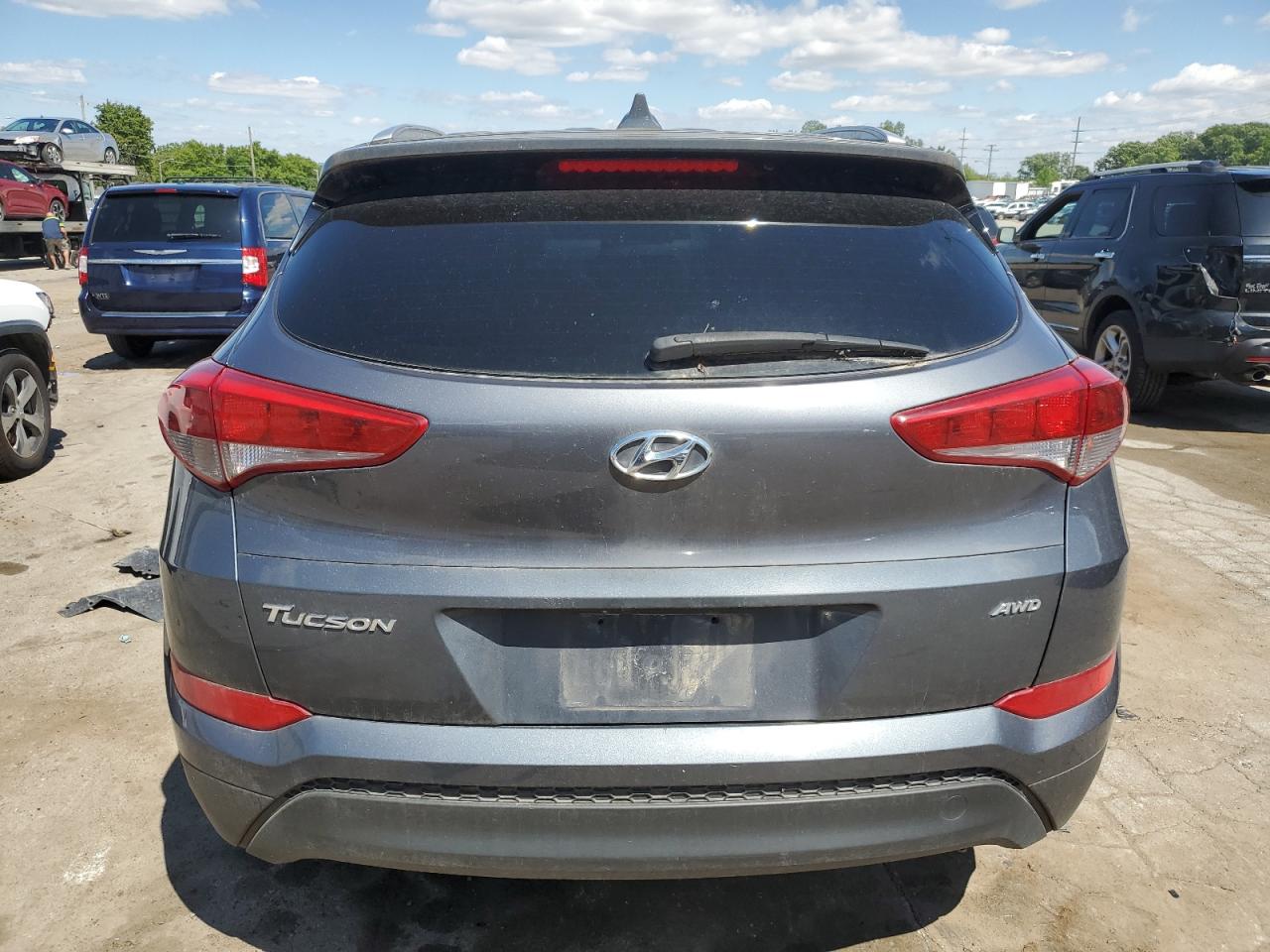 2018 Hyundai Tucson Sel vin: KM8J3CA48JU681125