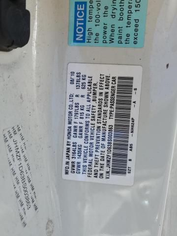 2011 Honda Cr-Z Ex VIN: JHMZF1D63BS003863 Lot: 59298174