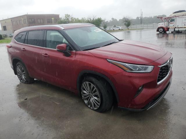  TOYOTA HIGHLANDER 2022 Красный