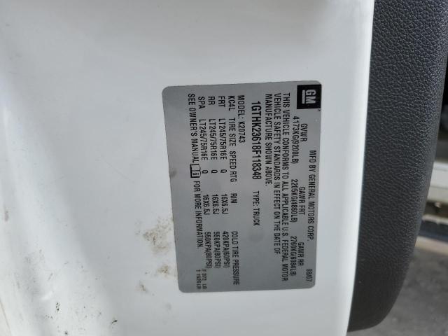 2008 GMC Sierra K2500 Heavy Duty VIN: 1GTHK23618F118348 Lot: 59440494