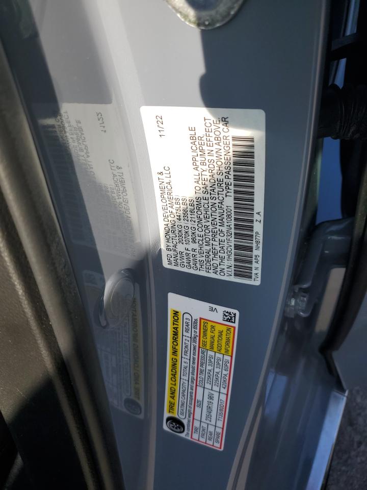 1HGCV1F32NA108001 2022 Honda Accord Sport