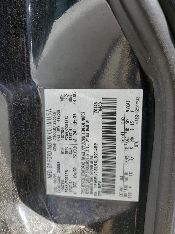 1FMPU18L9XLB21489 1999 Ford Expedition