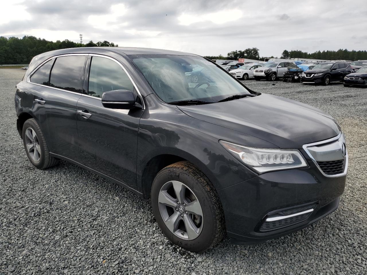 2015 Acura Mdx vin: 5FRYD3H25FB008196