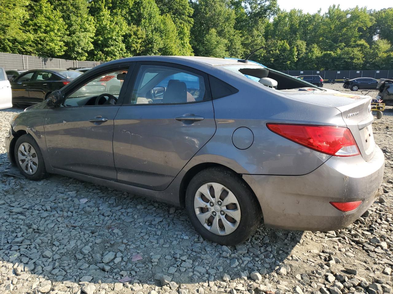 Lot #2784244335 2015 HYUNDAI ACCENT GLS