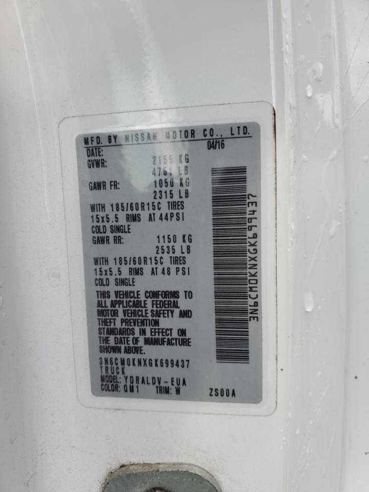 3N6CM0KNXGK699437 2016 Nissan Nv200 2.5S