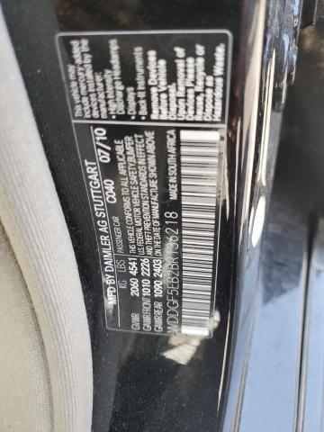 2011 Mercedes-Benz C 300 VIN: WDDGF5EB2BR136218 Lot: 61252504