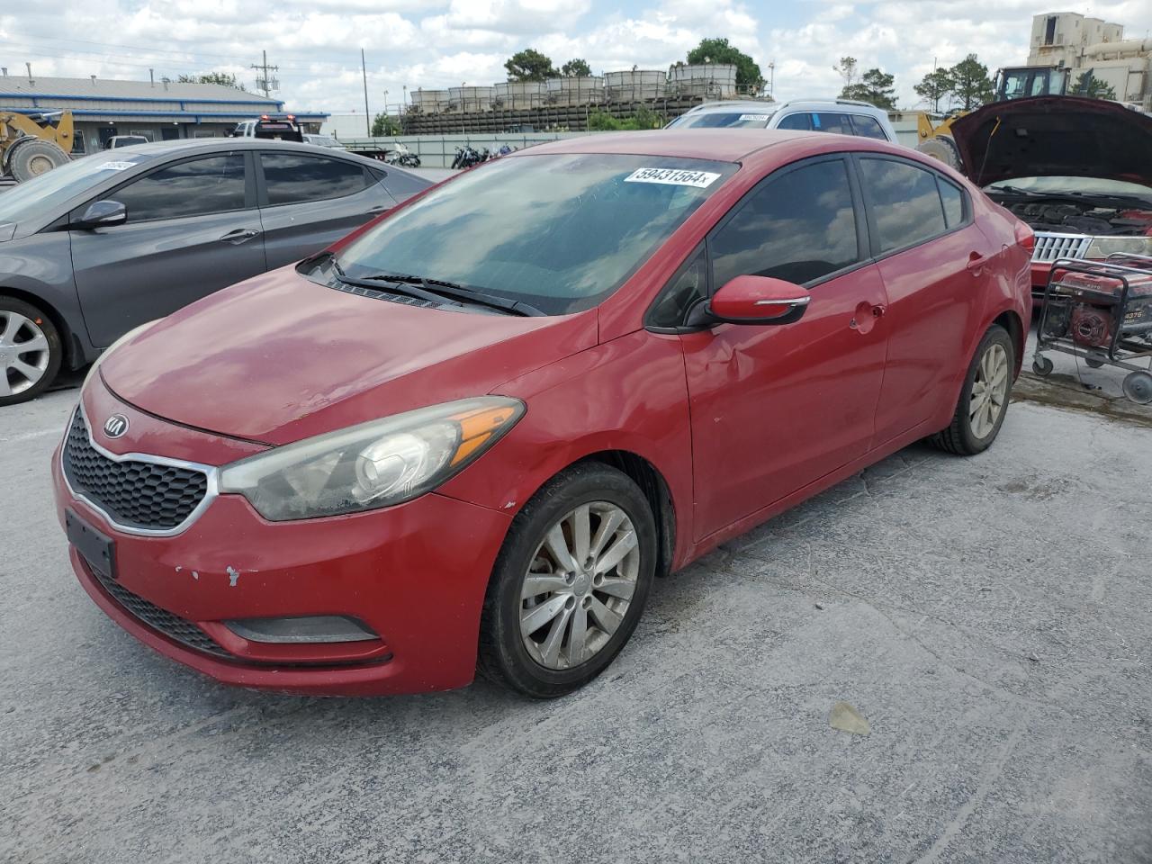 2014 Kia Forte Lx vin: KNAFX4A66E5203692