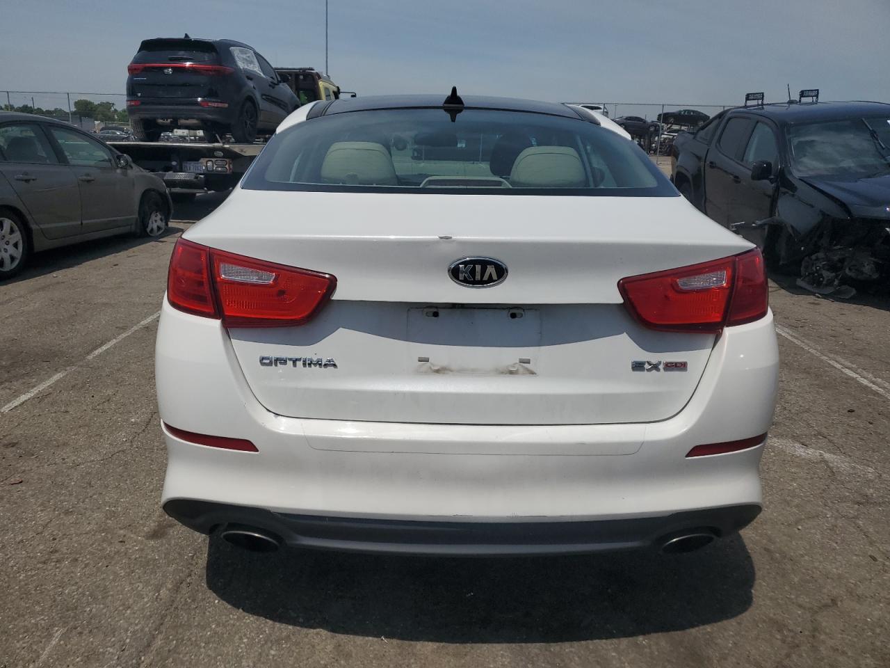 2015 Kia Optima Ex vin: 5XXGN4A7XFG435361