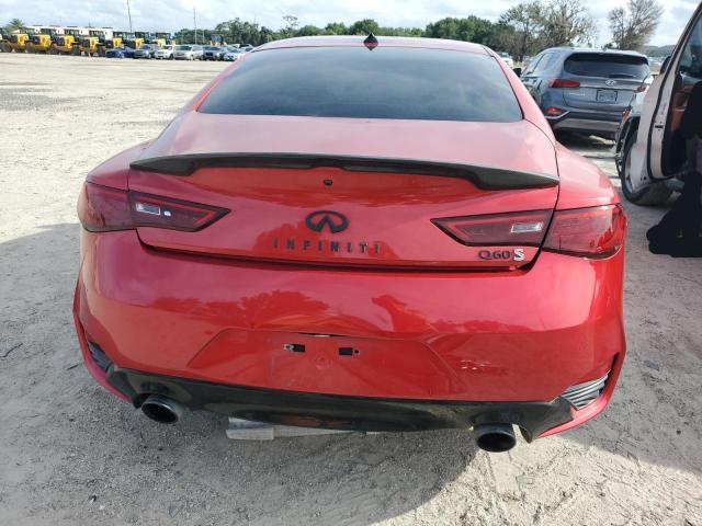 2017 Infiniti Q60 Red Sport 400 VIN: JN1FV7EK0HM611278 Lot: 59473624